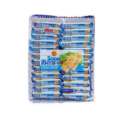 【包邮】mixx苏打饼干原味饱腹