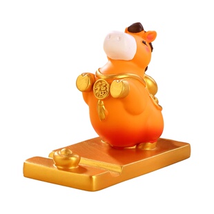 马年吉祥物公仔摆件小马手机支架装饰2026新年礼物创意年会小礼品