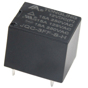 通灵厂家直供12v5脚 4脚15A 5v 9V 24V直流 jsz3f小型电磁继电器