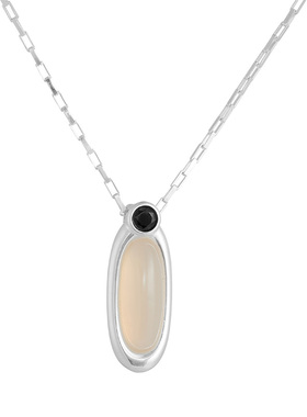 水滴系列玛瑙项链吊坠锁骨链