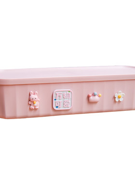 收纳家用神器袜子盒内裤带盖储物
