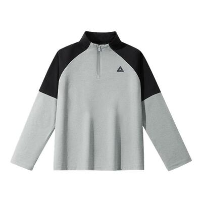 匹克童装男童长袖t恤春秋款立领