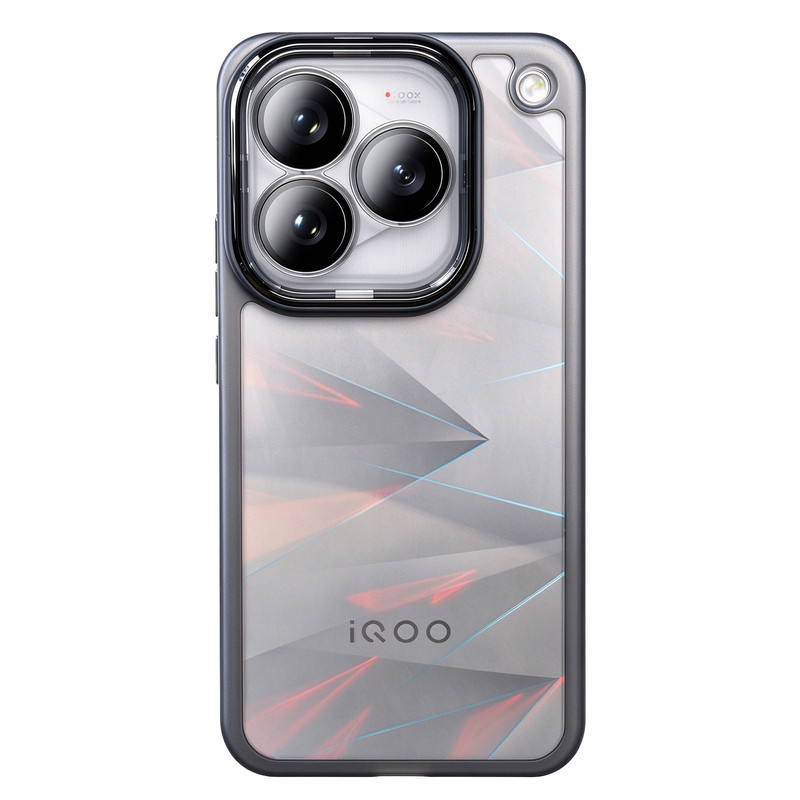 适用于新款iqoo16镜头全包手机壳iQOO16自带镜头膜保护套V2606A防滑边透明防摔软壳v2606a清水软胶外壳