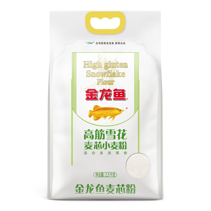 金龙鱼高筋雪花麦芯小麦面粉