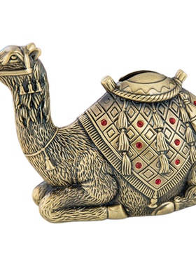 沙漠骆驼模型容量储蓄存钱罐摆件