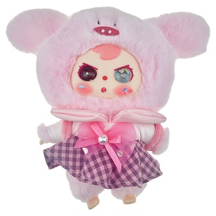 大宝贝福小娃课桌小萌友毛绒潮玩盲盒娃娃挂件2025新款礼物送女孩