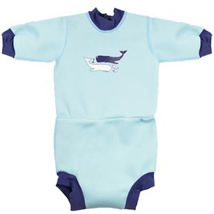 Splash About婴儿冬季保暖游泳衣男童女童宝宝儿童防漏防晒潜水服