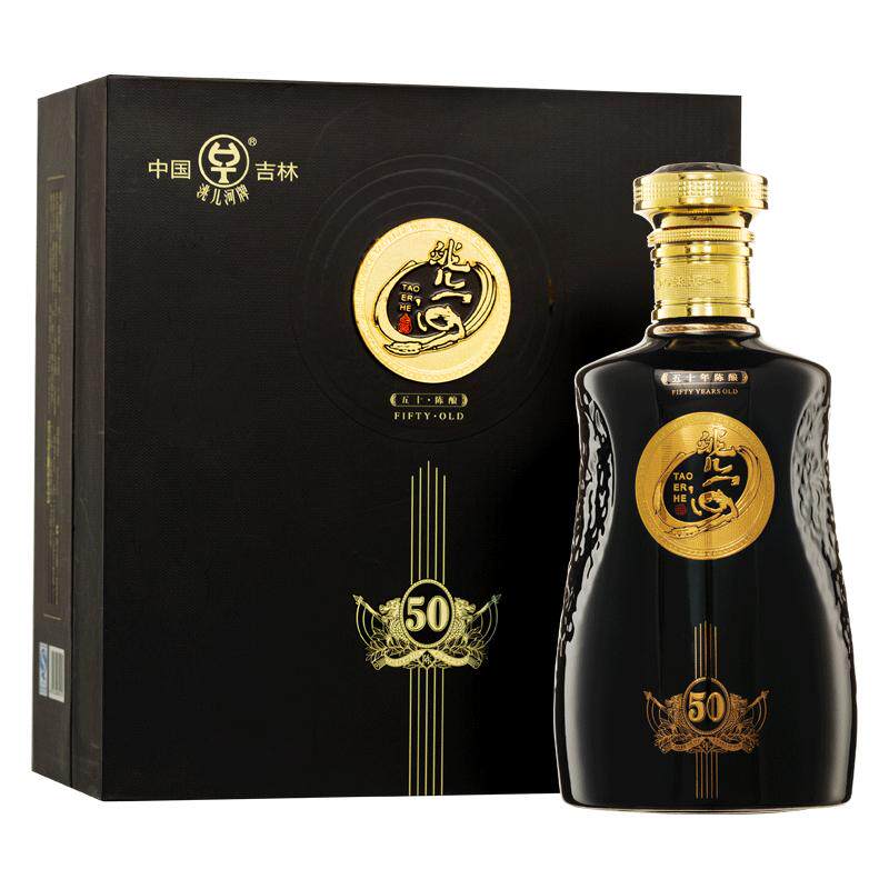 洮儿河陈酿50年中华老字号纯粮酒