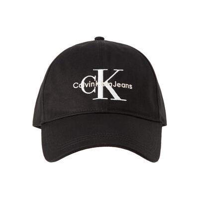 CK男女经典刺绣纯棉弯檐棒球帽