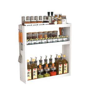 壁挂式厨房多层置物架墙上免打孔调料架浴室洗手间阳台收纳储物架