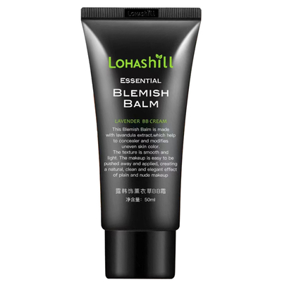 露韩饰薰衣草bb霜遮瑕保湿粉底膏
