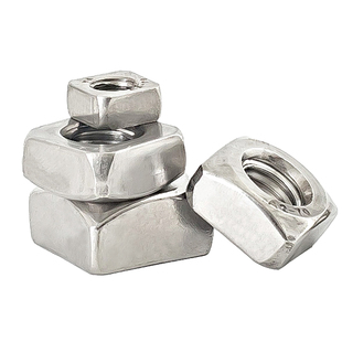 304/316不锈钢四方螺母方形螺帽正方型螺丝帽201M3M4M5M6M8M10M12