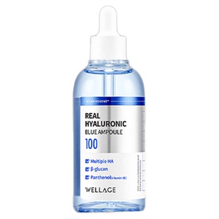 oliveyoung韩国唯拉珠wellage玻尿酸b5精华100ml保湿安瓶紧致补水