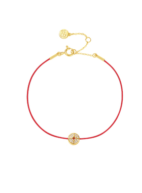 DODOGOGO铜钱红绳手链本命年