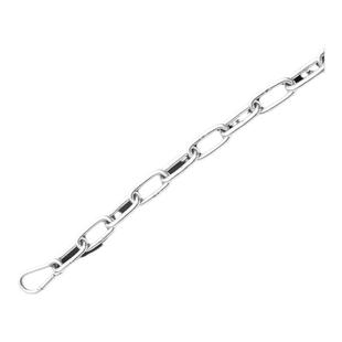 304不锈钢链条 无缝锁扣铁链子防滑链晾衣绳 起重加粗长短环狗链