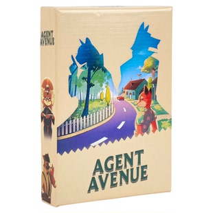 疯狂特务城桌游卡牌Agent Avenue休闲聚会双人对战游戏牌特工大道