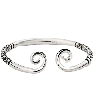 纯银925情侣手链紧箍咒金箍棒手镯男女一对免费刻字网红礼物纪念