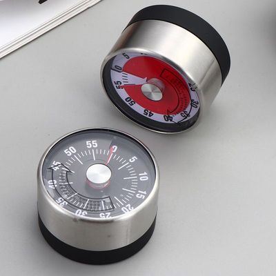 不锈钢厨房计时器带磁吸学生便携烘焙倒计时家用提醒器定时器闹钟