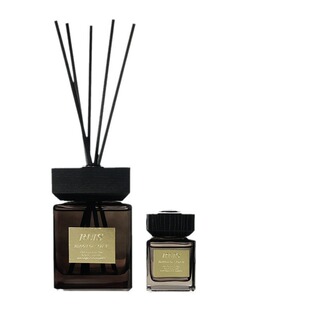 木盖棕瓶无火香薰酒店家用持久扩香乌木沉香栀子花精油小众摆件