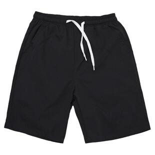 冰丝速干网红短裤男夏休闲五分裤潮流修身ins纯色百搭沙滩裤外穿