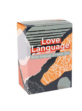 language爱的情趣纸盒包装卡牌