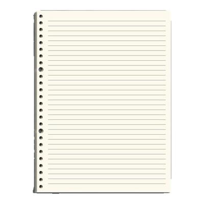 活页纸B5内芯替芯可拆卸笔记本a5横线26孔加厚中高大学生专用内页