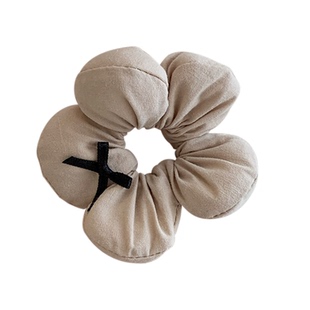 Pree花朵蝴蝶结发圈大肠发圈女头绳高级感丸子头发绳扎马尾发饰