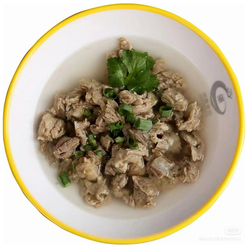 港河鲜笙温州麻布牛肉碎牛杂碎