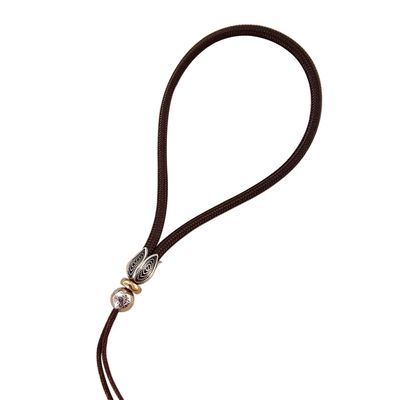 高级细款纯银手把件专用挂绳