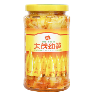 大茂幼笋瓶装开盖即食酱菜脆嫩