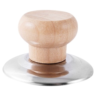 通用实木锅盖把手防烫锅盖帽不锈钢锅钮炒锅蒸锅锅盖耐高温提手柄