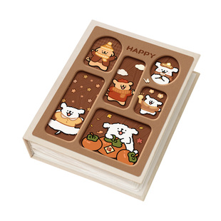 小相册本照片收纳家庭插页大容量闺蜜345寸6拍立得相簿成长影集册