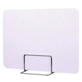 环保PVC板学生课桌考试专用隔板工位遮光隔离板办公桌子屏风挡板