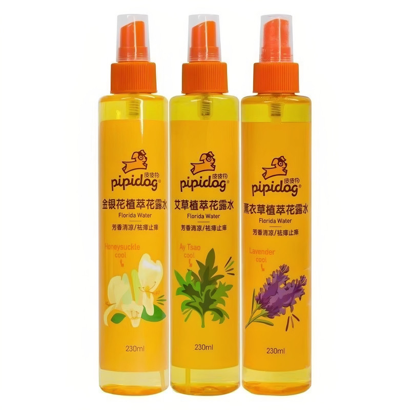 儿童驱蚊花露水金银花祛痱止痒