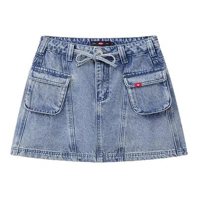 LeeCooper高腰显瘦牛仔短裙