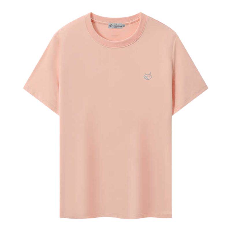 VOGTEE索罗娜凉感t恤反光LOGO圆领短袖男女通穿简约百搭多色TEE