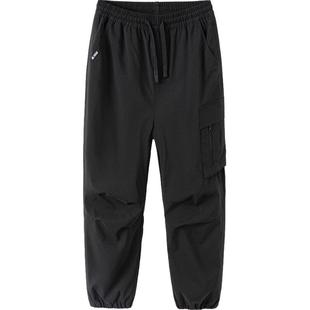 巴拉巴拉童装儿童裤子冬装男女童抓绒防水耐磨保暖户外束脚裤加绒