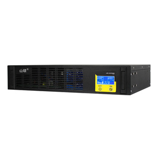 山硕机架式ups磷酸铁锂电池不间断电源1KVA机柜房服务器备用ET1KR