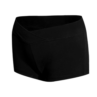 danzbaby舞蹈裤三分裤女童儿童黑色艺术体操芭蕾舞练功打底裤BS02