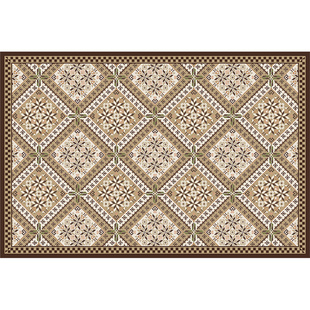 美式复古入户门地垫中古风门厅玄关地毯高级感防滑进门口绒面脚垫