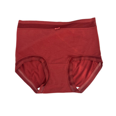 好运富贵花红色内裤80S莫代尔