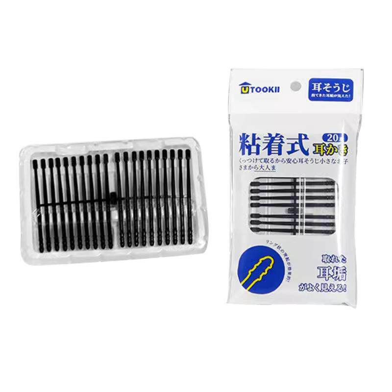 日本粘着式儿童专用棉签宝宝掏耳