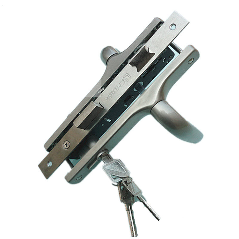 春光牌8520铝合金门锁50铝合金执手锁铝合金大门锁 彩铝平开门锁