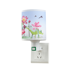 led节能卧室插座带开关插电小夜灯婴儿喂奶床头灯创意起壁灯暖光