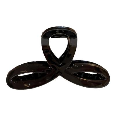 茶咖色PC基础简约抓夹百搭发夹