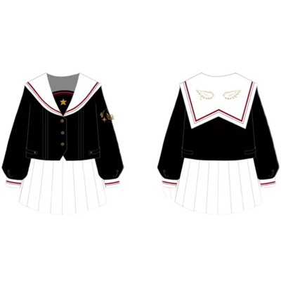 水手服长短袖jk制服小樱百变小樱