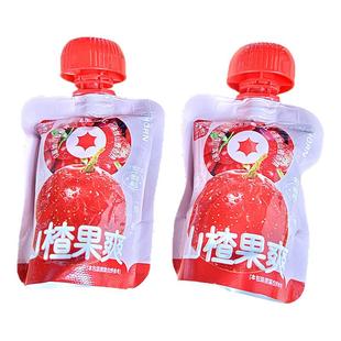 一木山楂果爽山楂泥儿童山楂糕蓝莓冰糖多口味山楂酱开味休闲零食