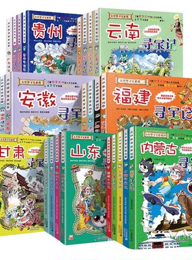 正版大中华寻宝记全套书系列