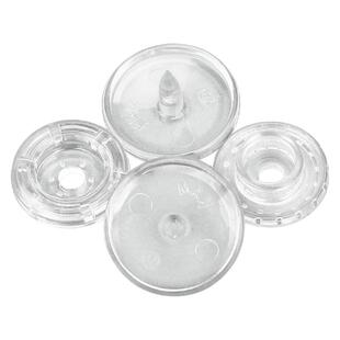 全透明按扣免缝钉扣婴儿衣服专用扣子树脂四合扣隐形暗扣子母纽扣