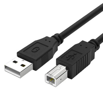 适用惠普爱普生佳能兄弟打印机线电脑数据加长3米方口连接线5/10m